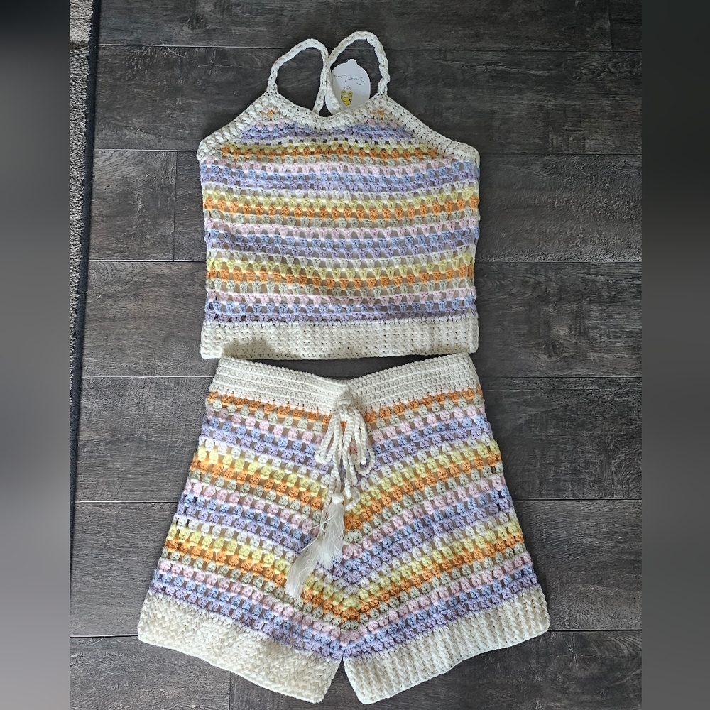 Knitted Set-Multi Color